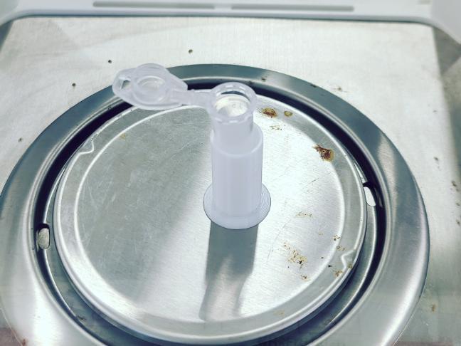 Eppendorf tube weighing