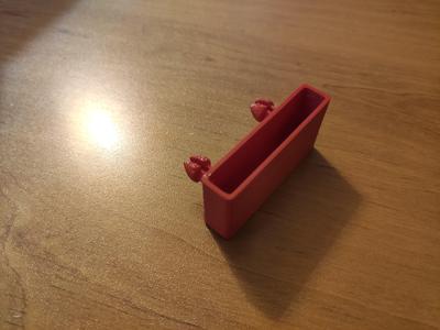 Bed batten end cap