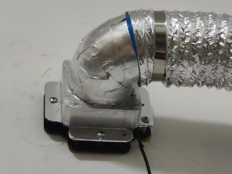 80mm Fan Full Enclosure Corner Vent