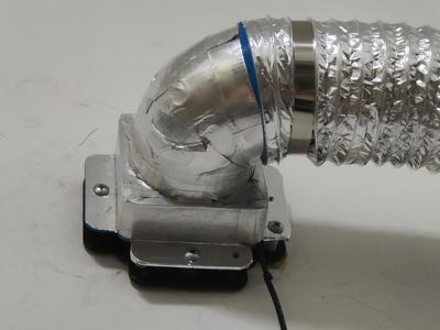 80mm Fan Full Enclosure Corner Vent