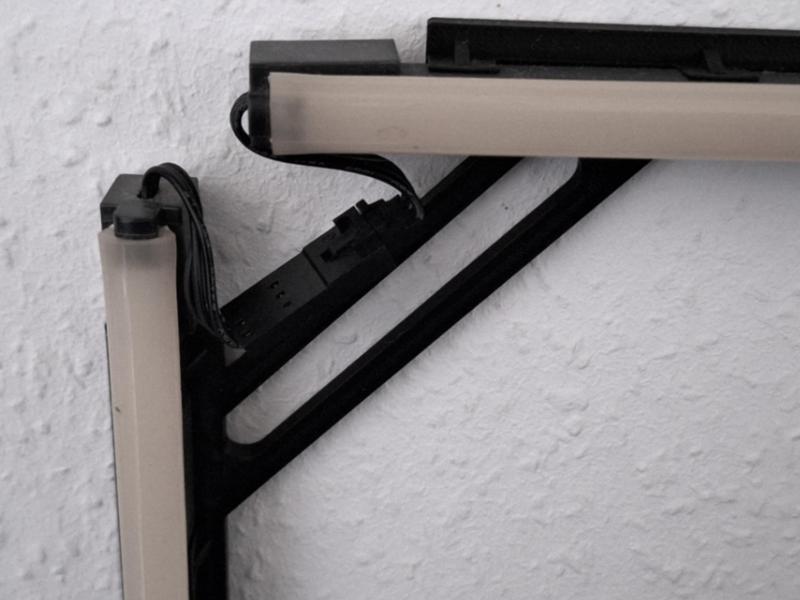 Wall mounting kit for Corsair LS100