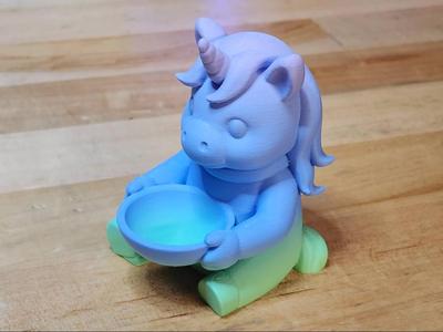 Kids Adult Unicorn Candy Ear Rings Key Bowl Holder