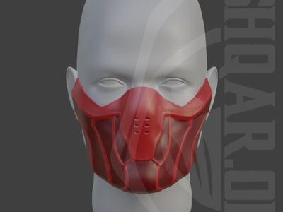 Ermac mask  from MK1 - Seeking Solitude