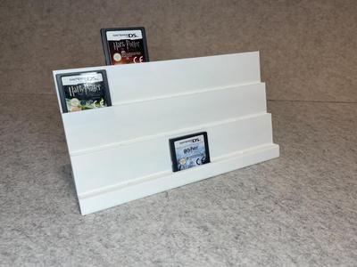 Cartridge stand for Nintendo DS 3DS games