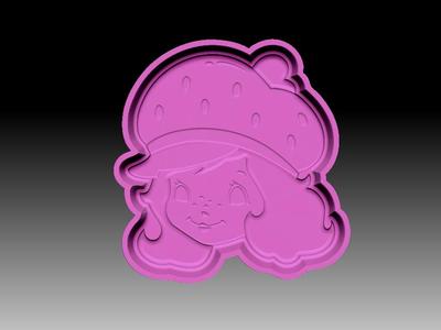 STRAWBERY  SHORTCAKE BATH BOMB MOLD