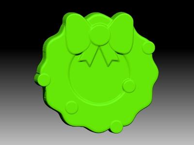 WREATH 2 SOLID SHAMPOO AND MOLD FOR SOAP PUMP