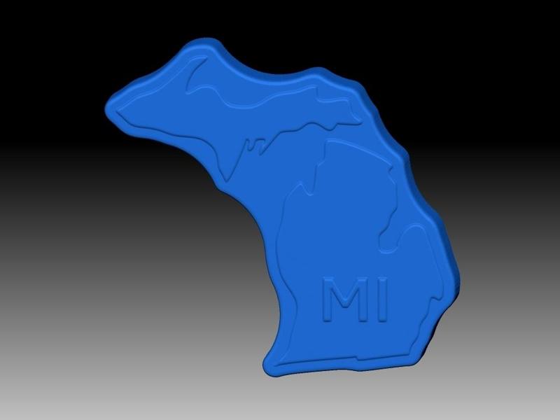 MICHIGAN STATE SOLID SHAMPOO AND MOLD FOR SOAP PUMP