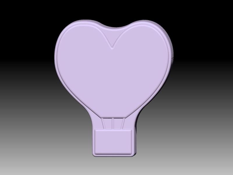 HEART BALLOON SOLID SHAMPOO AND MOLD FOR SOAP PUMP
