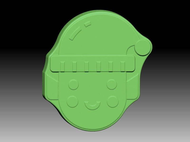 CHRISTMAS ELF SOLID SHAMPOO AND MOLD FOR SOAP PUMP