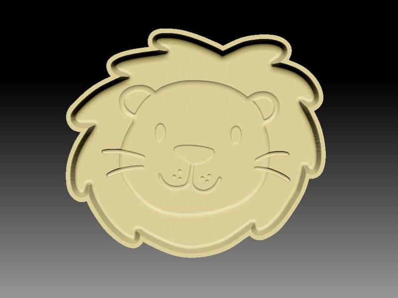 LION FACE BATH BOMB MOLD