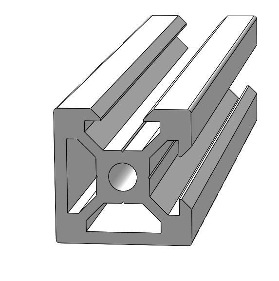 Structural profile V-Slot 20*20 grooves 6 mm