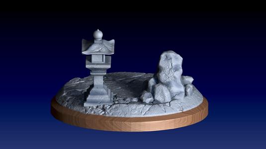 base para figuras de ação