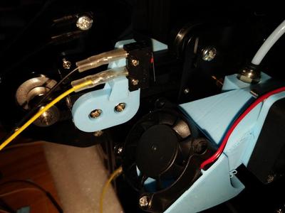 X Axis End Stop Mount for Tronxy X1/X3