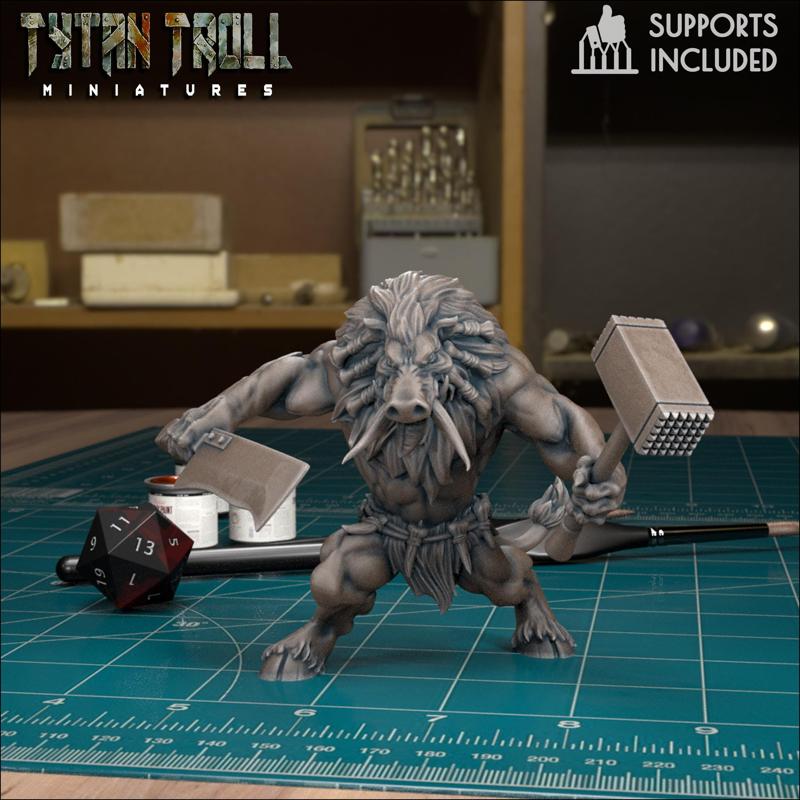 Wereboar 03 [Presupported]