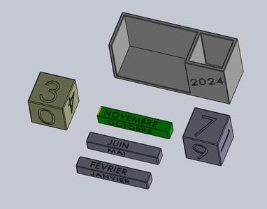 Analogue Calendar -2024