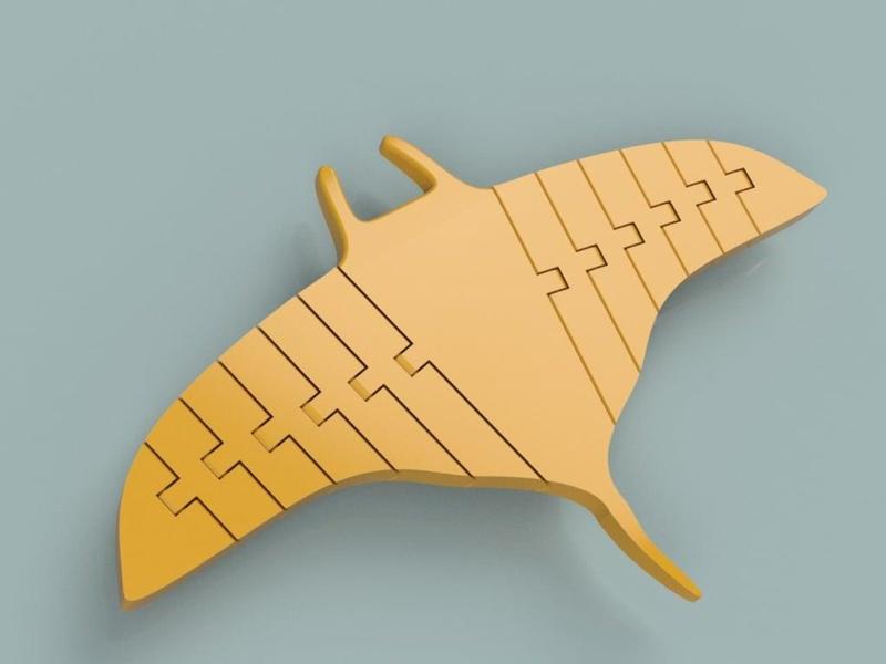 Flexi Articulated Manta Ray