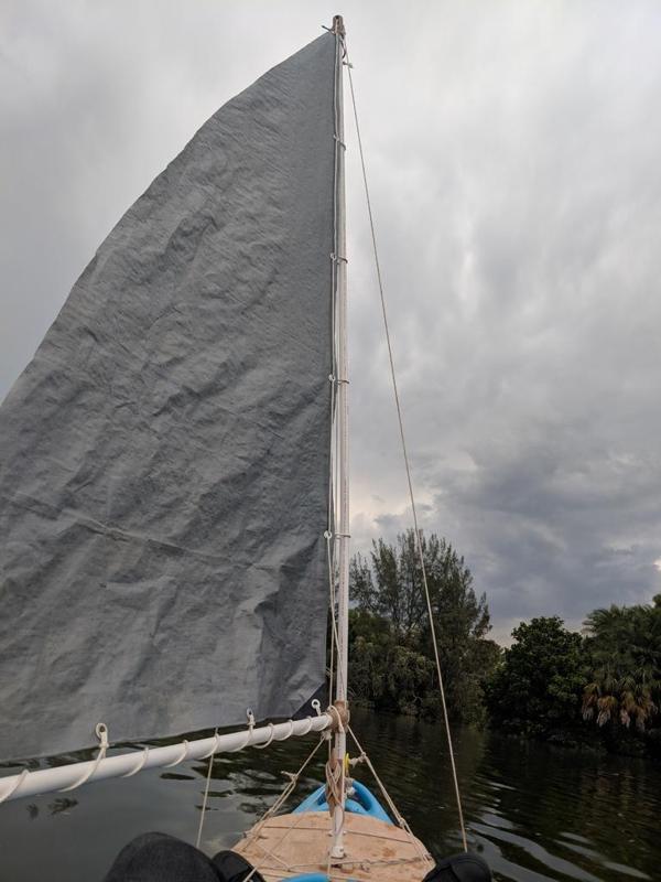 kayak sailing rig parts