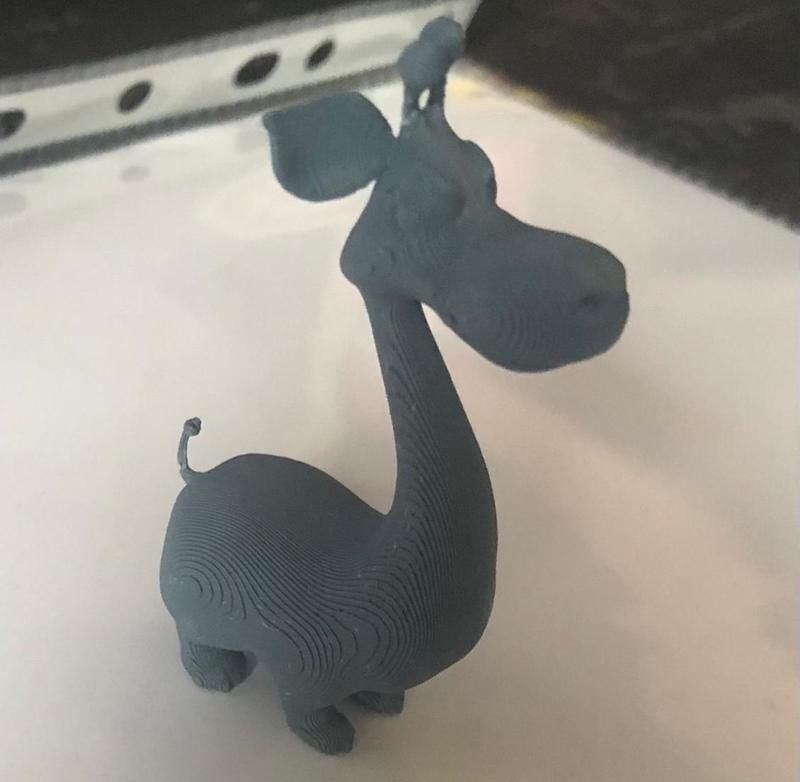 Hippopotamus with Giraffe Head