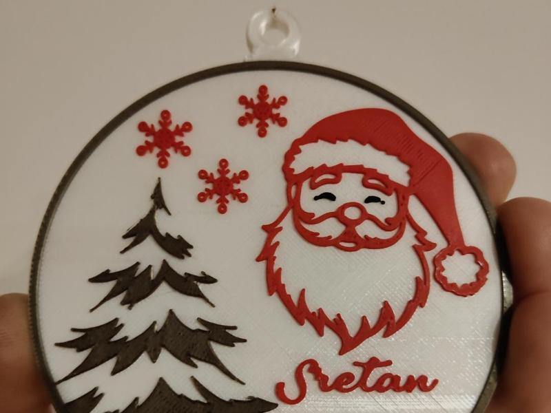 Christmas ball - Croatian language