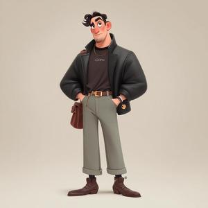 💪🎯 Gaston Urban – Villain Chic Collector's Edition (One-Piece STL)
