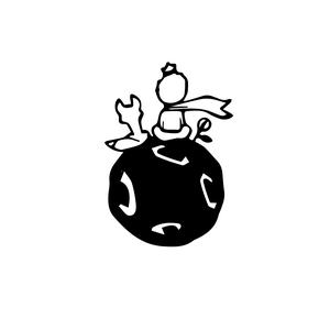 The Little Prince WALL PAINTING