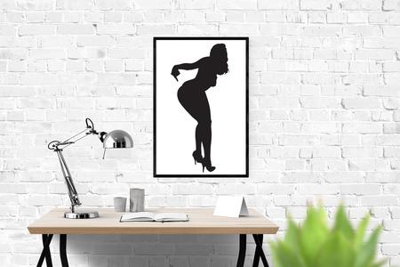 Woman silhouette #12
