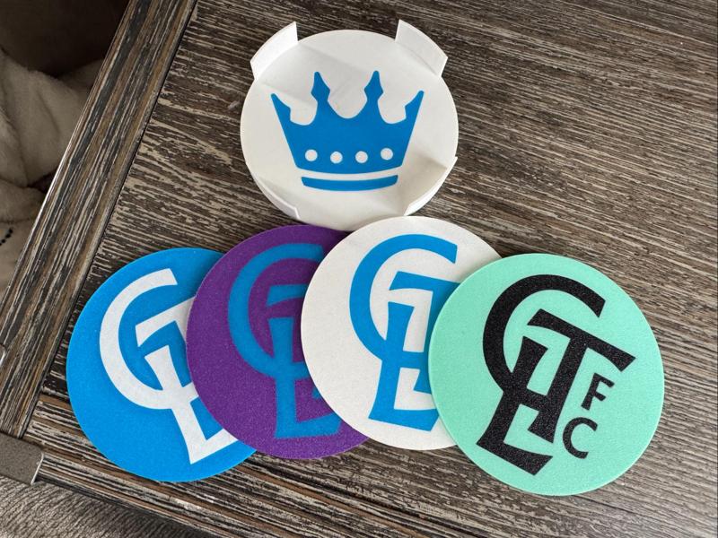 Charlotte FC Alternate Logo Coaster Set