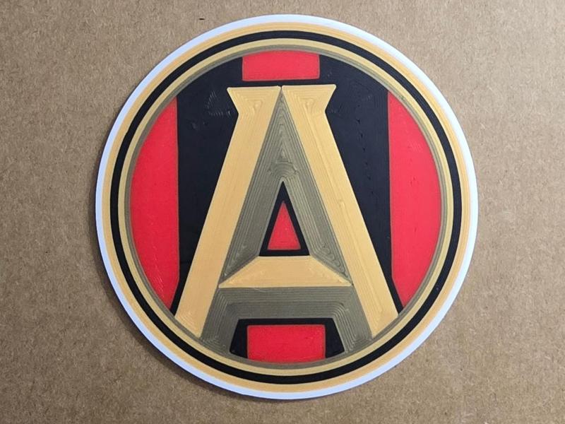 COASTER MASTER INSERT - MLS ATLANTA UNITED FC