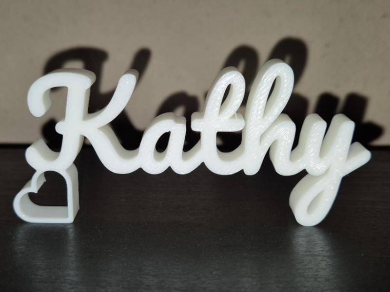 Kathy Name Sign Display Decor