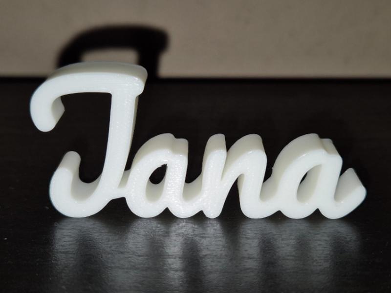 Jana Name Sign Display Decor