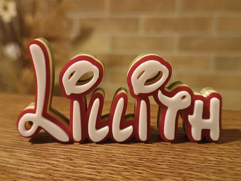 Lillith Disney Name Sign Ornament Room child Birth