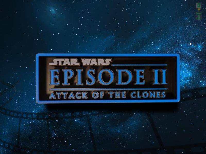 Star Wars Ep 2 Attack of Clones Cinema Sign Box