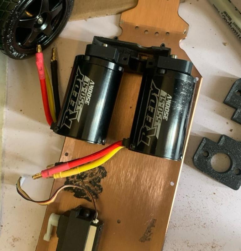 Wl Toys Dual Twin Motor Mount