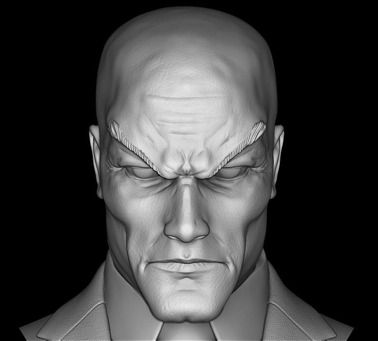 XAVIER X- MEN BUST 3D PRINT