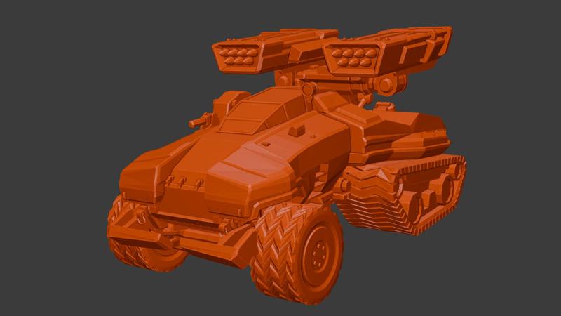 Halo M9 Wolverine Anti-Air vehicle