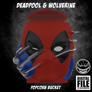 DEADPOOL & WOLVERINE - POPCORN BUCKET