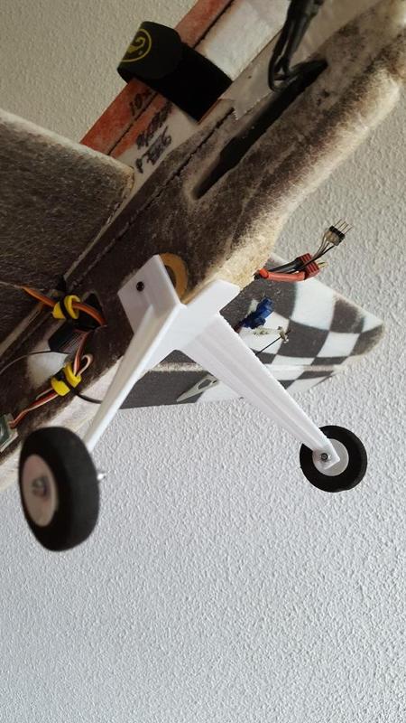 Landing Gear for HK Sbach 342 PPE 900 mm (Radio Control Airplane)