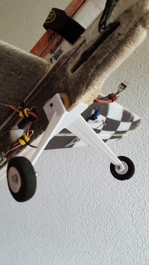 Landing Gear for HK Sbach 342 PPE 900 mm (Radio Control Airplane)