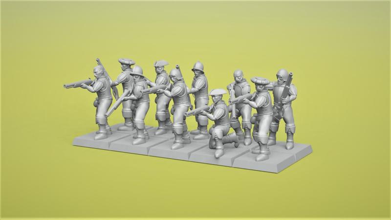 Kingdoms Of Highreik Handgunners/Crossbowmen