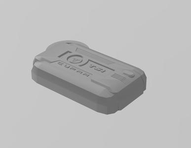 Cupra Leon Engine Cover Keychain