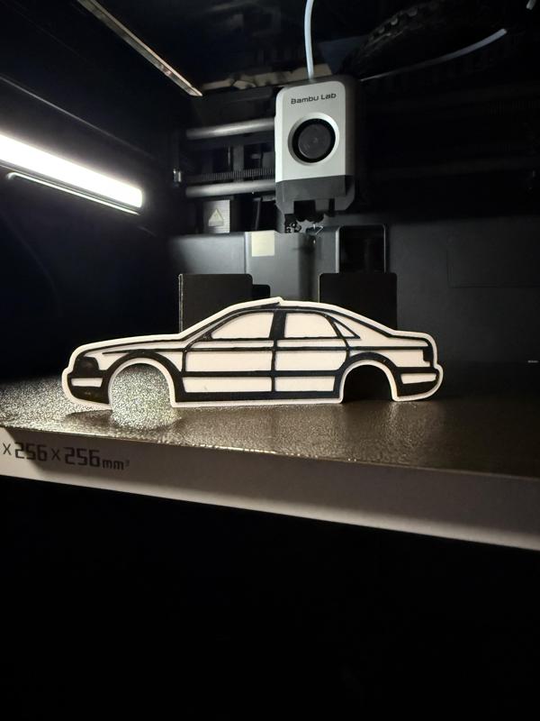 KEY CHAIN / KEY RINGS AUDI A8 D2 AMS MULTICOLOR