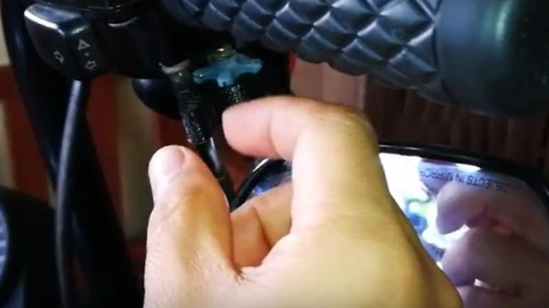 Harley Sportster Nightster 1200 Throttle Lock