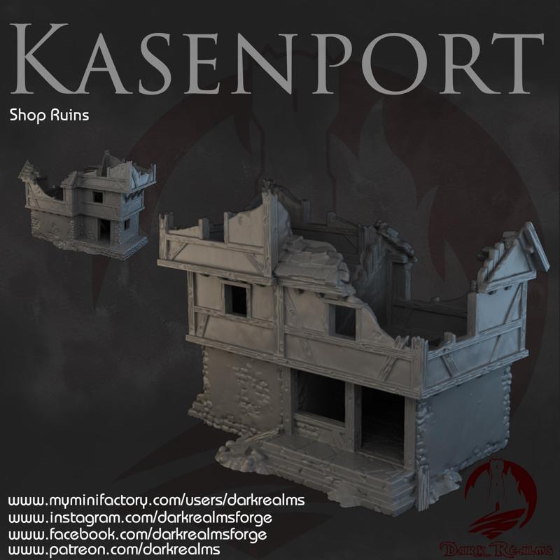 Dark Realms - Kasenport - Shop Ruins