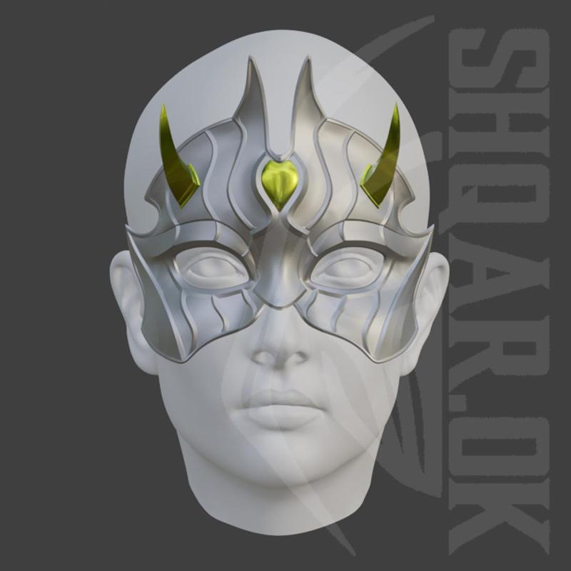 Sindel's mask - Once and future Queen from Mortal Kombat 11