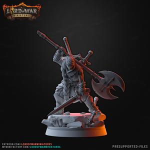 Hero Freya Man at Arms - Presupported
