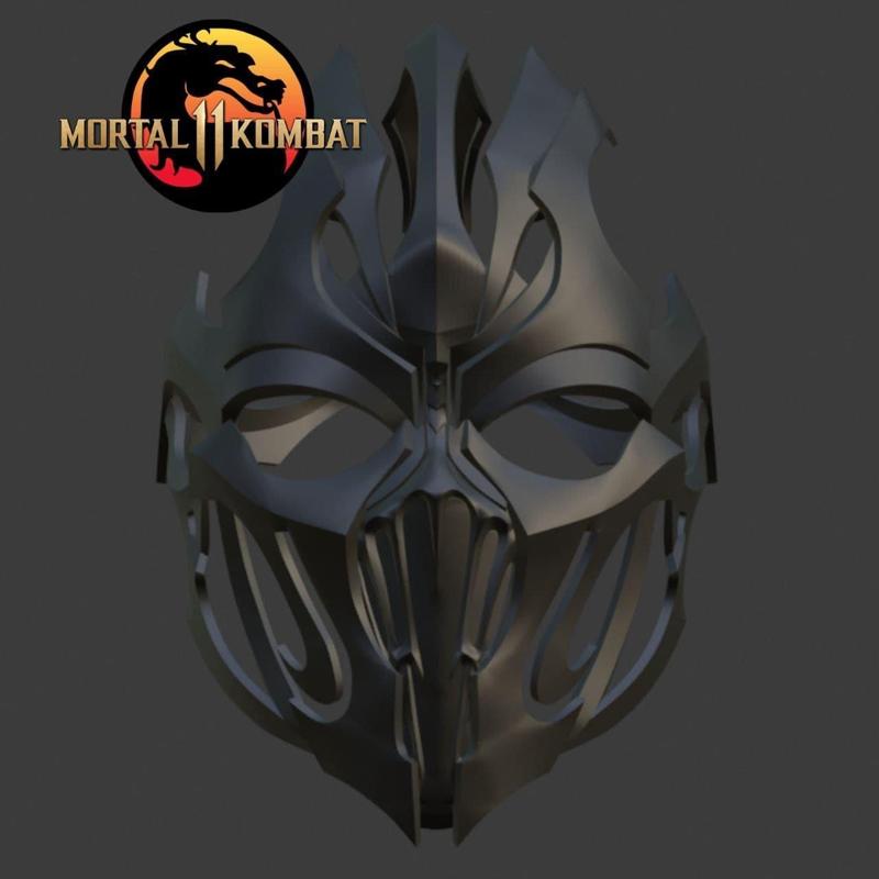 Noob Saibot helmet from Mortal Kombat 11 (Han Ba)