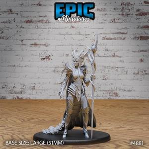 Queen Tiamat Avatar ‧ DnD Miniature ‧ Tabletop Miniatures ‧ Gaming Monster ‧ 3D Model ‧ RPG ‧ DnDminis ‧ STL FILE