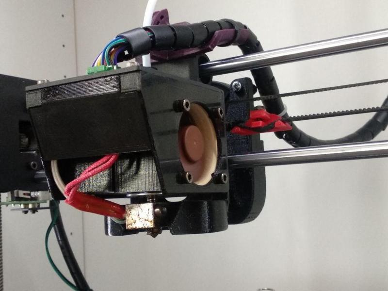 i3 Mega silent hotend housing for external blower