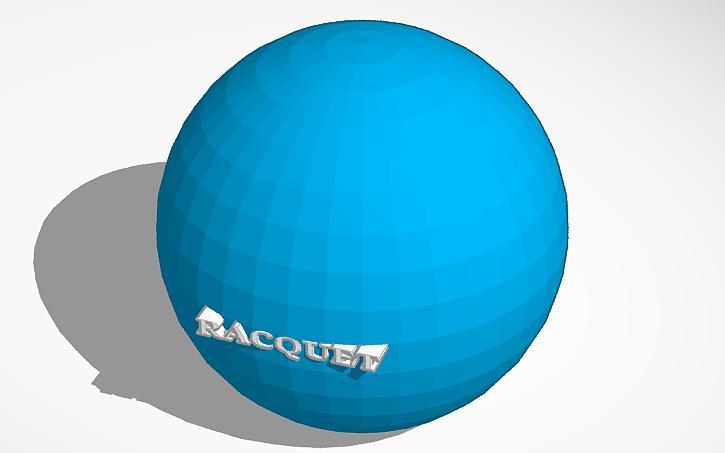 Racquet Ball For Reference