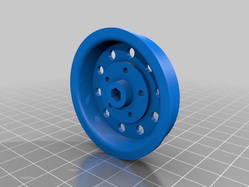 mb jeep rim for 5mm shaft